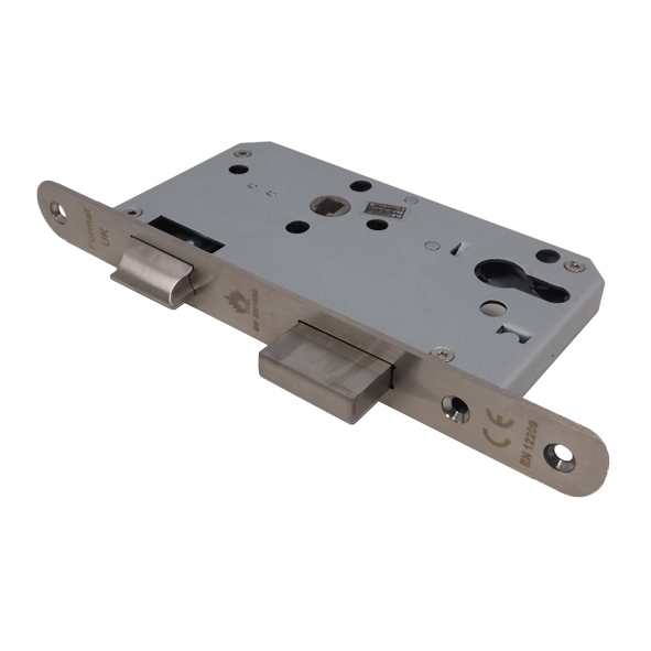 8419RCF-04  088mm [060mm]  Satin Stainless  Radiused  Format Euro Standard Sashlock Case