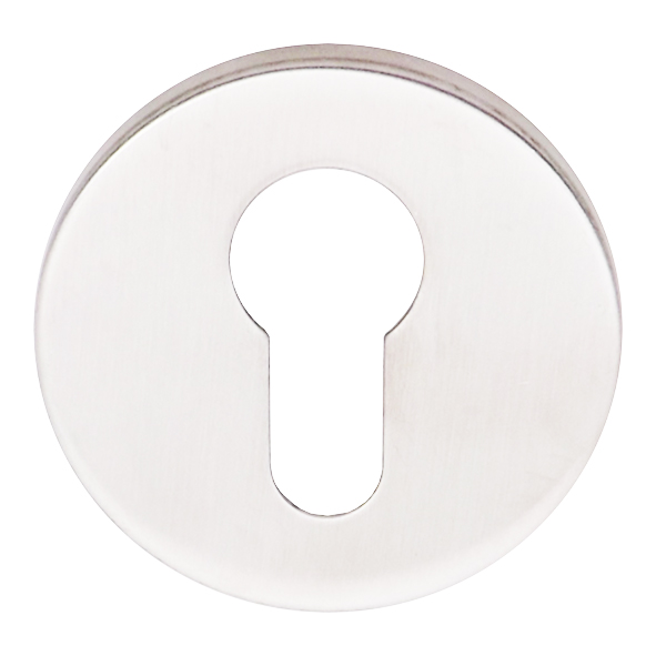 4194-02  For Euro Cylinder  Polished Stainless  Format Grade 304 Escutcheon