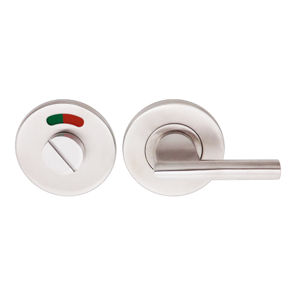 FLATI-02  Polished Stainless  Format Grade 304 Disabled Bathroom Turn and Indicator
