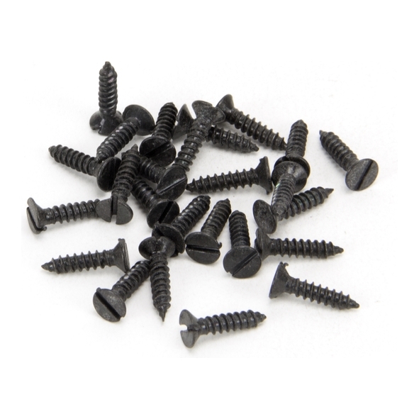 33402  4 x   Black  From The Anvil Countersunk Screws