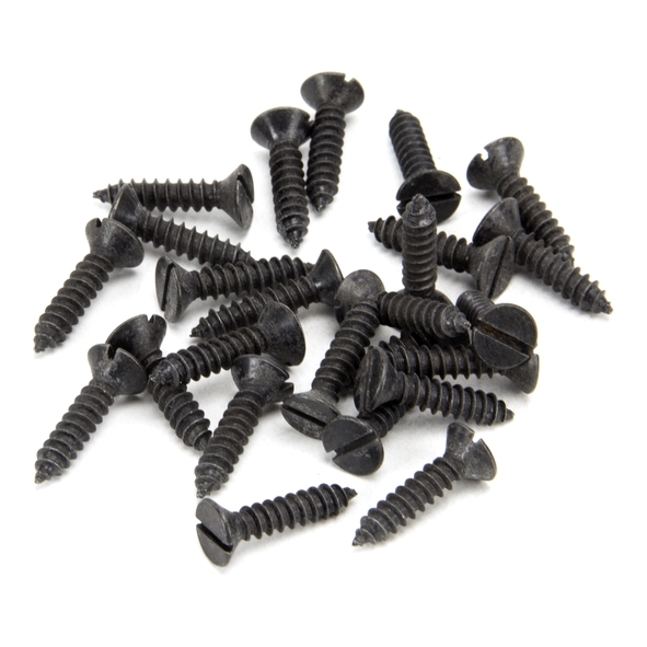 33413  8 x   Black  From The Anvil Countersunk Screws