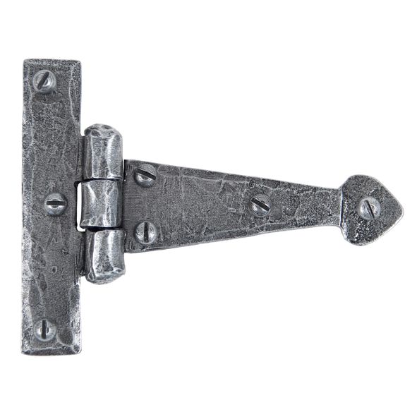 33774  108mm  Pewter Patina  From The Anvil Arrow Head T Hinge