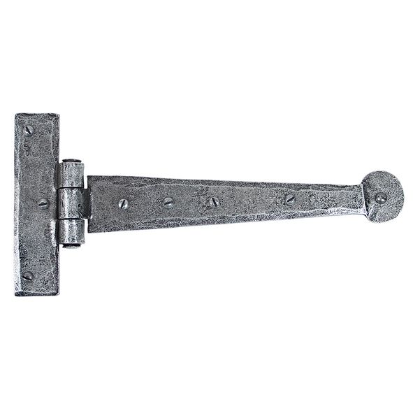 33789  228mm  Pewter Patina  From The Anvil Penny End T Hinge