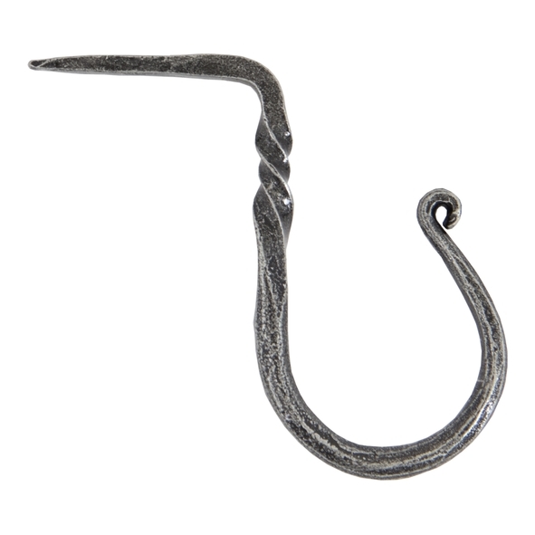 33801  51mm  Pewter Patina  From The Anvil Cup Hook - Medium