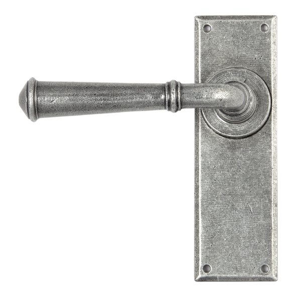 45126 • 152 x 48 x 5mm • Pewter Patina • From The Anvil Regency Lever Latch Set