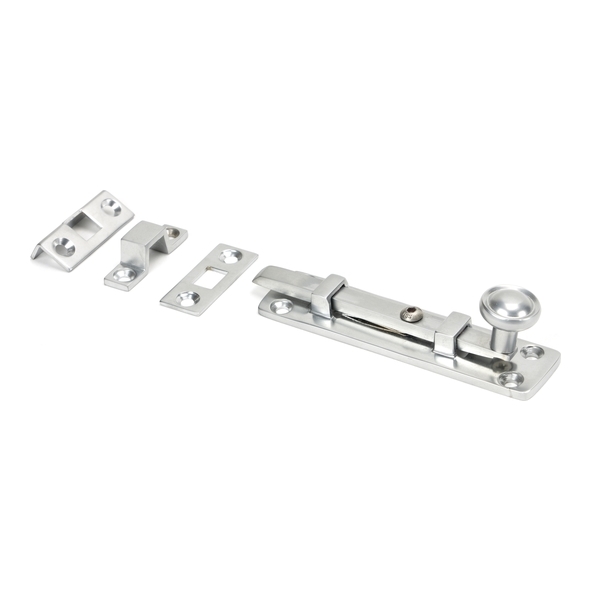 45796  100 x 25 x 3mm  Satin Chrome  From The Anvil Universal Bolt