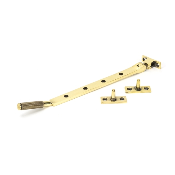46174  292mm  Aged Brass  From The Anvil Brompton Stay