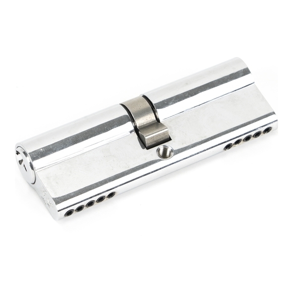 46258 • 45 x 45mm • Polished Chrome • From The Anvil 5 Pin Euro Double Cylinder Keyed Alike
