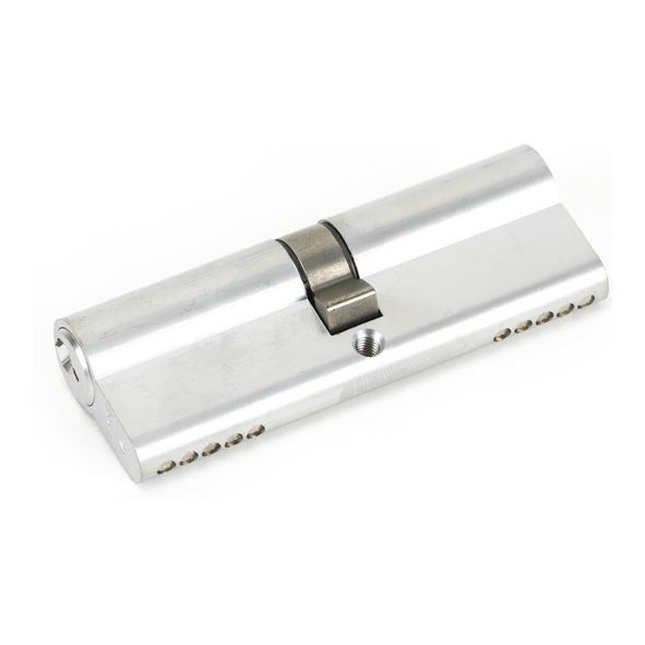 46259 • 45 x 45mm • Satin Chrome • From The Anvil 5 Pin Euro Double Cylinder Keyed Alike