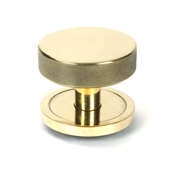 46734  90mm  Aged Brass  From The Anvil Brompton Centre Door Knob