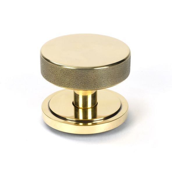 46735  90mm  Aged Brass  From The Anvil Brompton Centre Door Knob