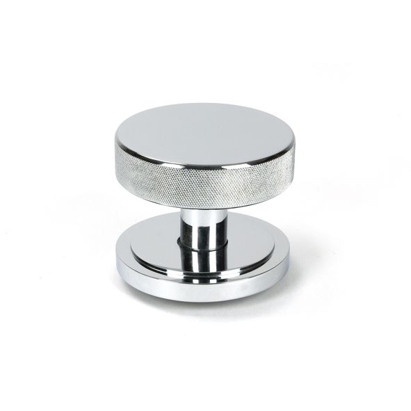 46739  90mm  Polished Chrome  From The Anvil Brompton Centre Door Knob