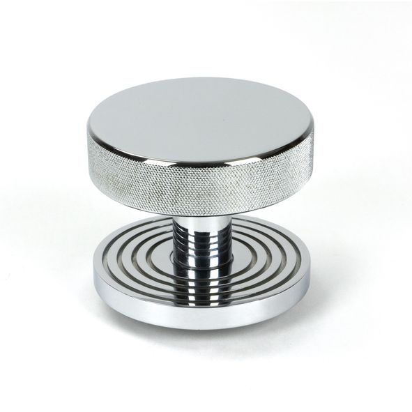 46740  90mm  Polished Chrome  From The Anvil Brompton Centre Door Knob