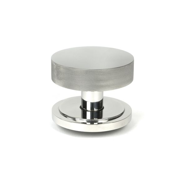 46767  90mm  Polished Marine SS [316]  From The Anvil Brompton Centre Door Knob