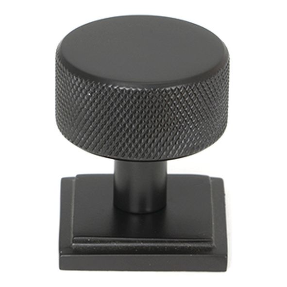46869 • 32mm • Aged Bronze • From The Anvil Brompton Cabinet Knob [Square]