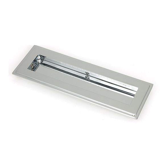 47175  175mm  Polished Chrome  From The Anvil Art Deco Rectangular Pull