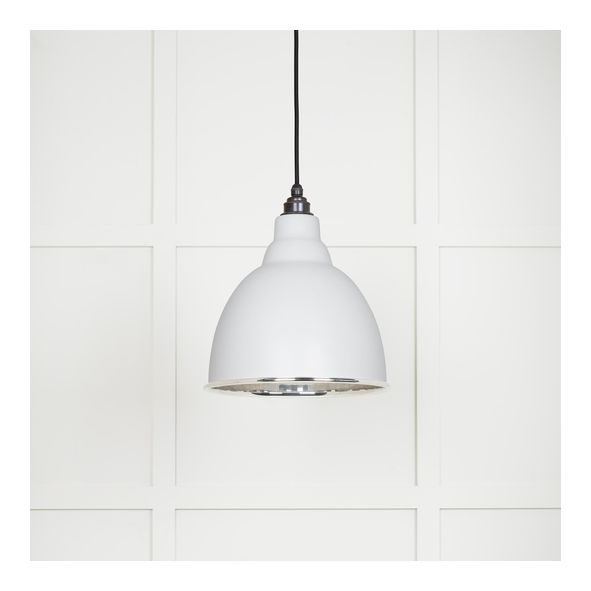 49504F  260mm  Smooth Nickel & Flock  From The Anvil Brindley Pendant