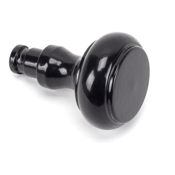49897  51mm  Black  From The Anvil Regency Curtain Finial