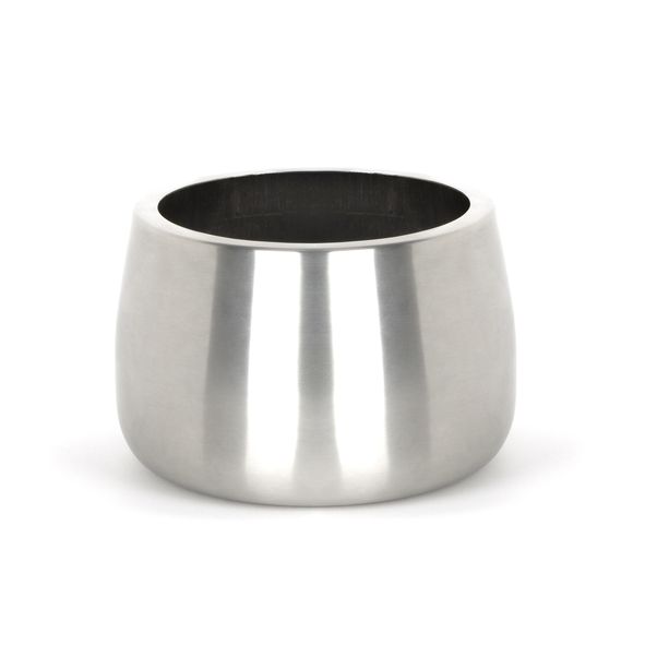50759  182mm  Satin Marine SS [316]  From The Anvil Hepworth Plant Pot