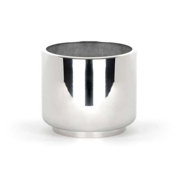50767 • 141mm • Polished Marine SS [316] • From The Anvil Newlyn Plant Pot