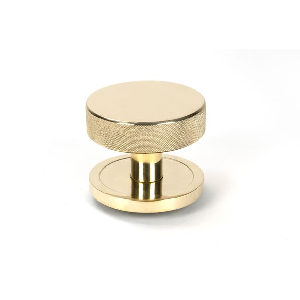 50826  90mm  Polished Brass  From The Anvil Brompton Centre Door Knob