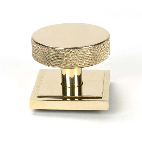 50829  90mm  Polished Brass  From The Anvil Brompton Centre Door Knob