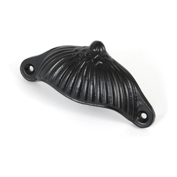 83676  102 x 44mm  Black  From The Anvil Flower Drawer Pull