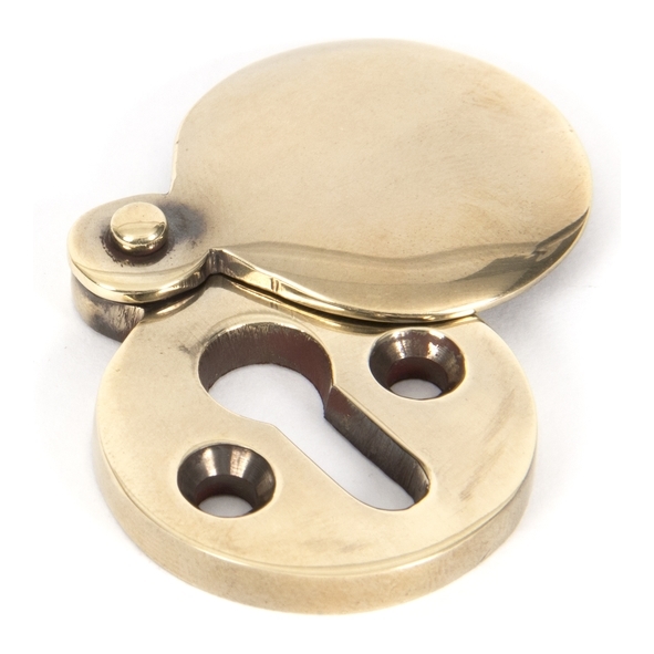 83805 • 30mm • Aged Brass • From The Anvil 30mm Round Escutcheon