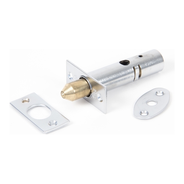 91051  61mm  Satin Chrome  From The Anvil Security Door Bolt