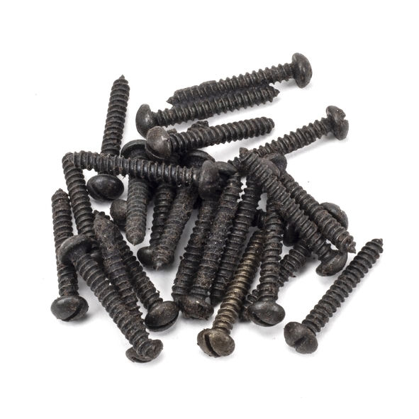 91138  6x1  Beeswax  From The Anvil Round Head Screws