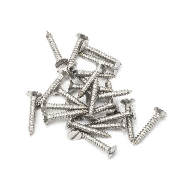 91245  4x  Stainless Steel  From The Anvil Countersunk Screws