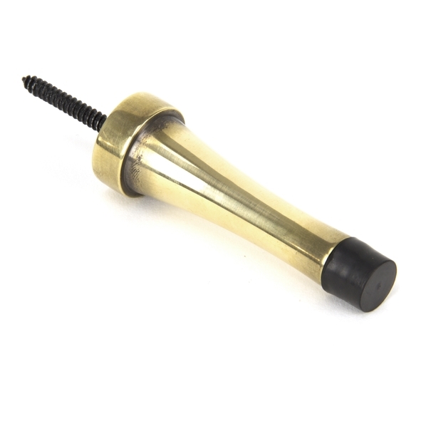 91510  66mm  Aged Brass  From The Anvil Projection Door Stop