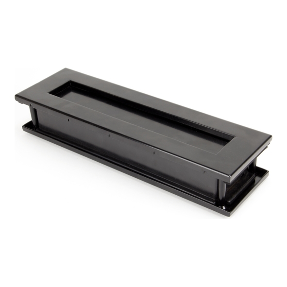 91526  315 x 92mm  Black  From The Anvil Traditional Letterbox