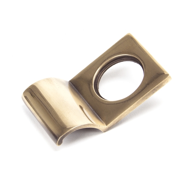 91937  81 x 50mm  Polished Bronze  From The Anvil Rim Cylinder Pull