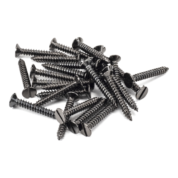 92909  8x1  Dark Stainless Steel  From The Anvil Countersunk Screws