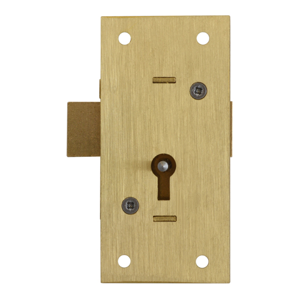 Straight Brassed Cabinet Locks  Keyed To Differ