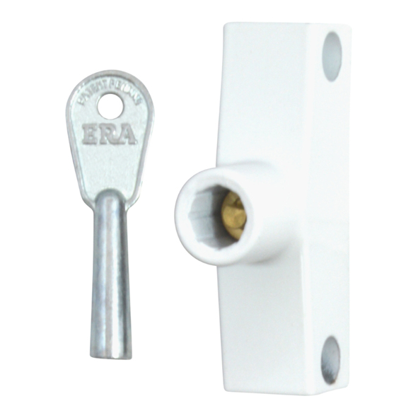 801-12  Standard Key  White  ERA Snaplock for Timber Windows