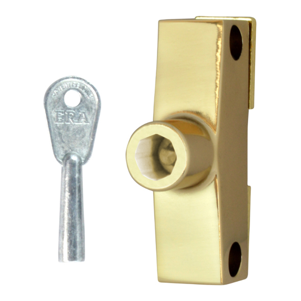 801-32  Standard Key  Brassed  ERA Snaplock for Timber Windows