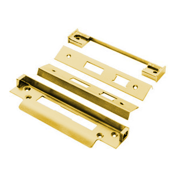 ARDS5005PVD • Universal Rebate Set • 13mm • PVD Brass • For Contract Euro Standard Lock Case