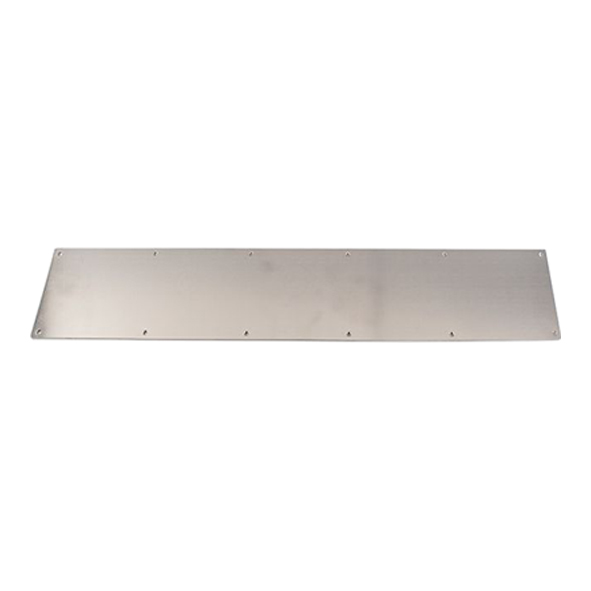 KPP1590SSS • 590 x 150 x 1.2mm • Grade 304 Satin Stainless • Steelworx Radiused Corner Kick Plate