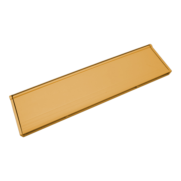 LPS/F-PG  Polished Gold Anodised  Exitex Internal Letter Tidy With Brush