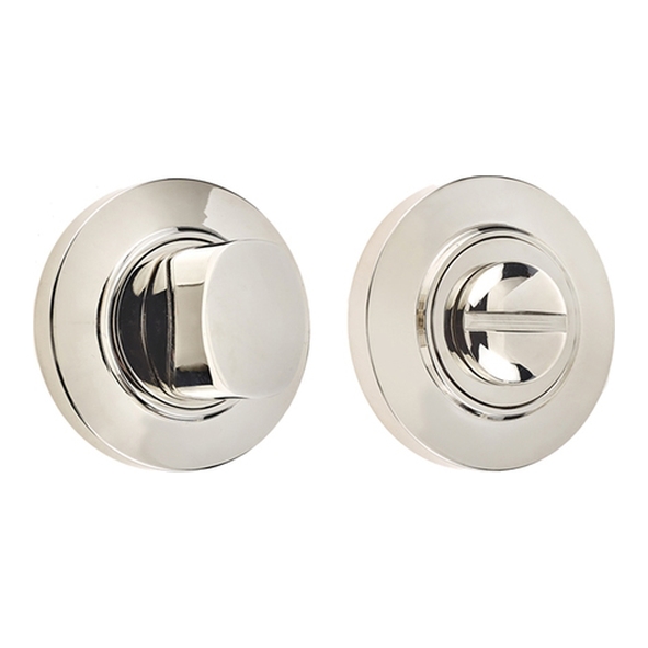 BUR81PN  Polished Nickel  Burlington Contemporary Turn & Release Without Rose Covers