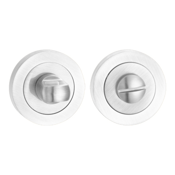 FWCTT-SC  Satin Chrome  Fortessa Round Bathroom Turns With Releases