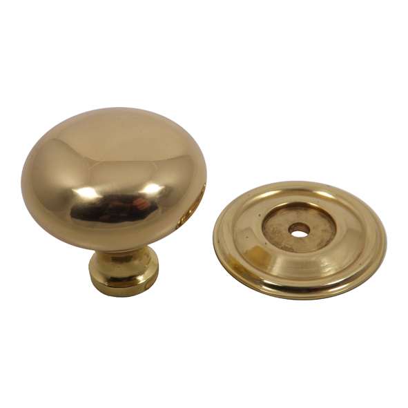 FTD1265B  32 x 33 x 38mm  Polished Brass  Fingertip Design Victorian Hollow Cabinet Knob