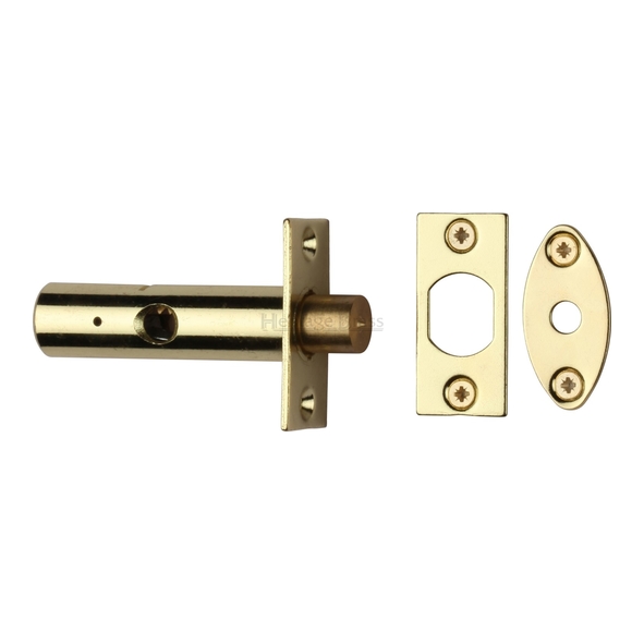 RB7-PB  Polished Brass  Heritage Brass Door Security Bolts