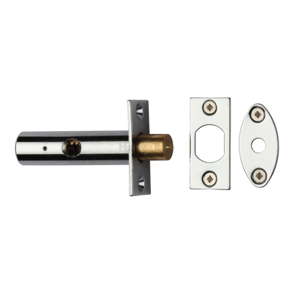 RB7-PC  Polished Chrome  Heritage Brass Door Security Bolts