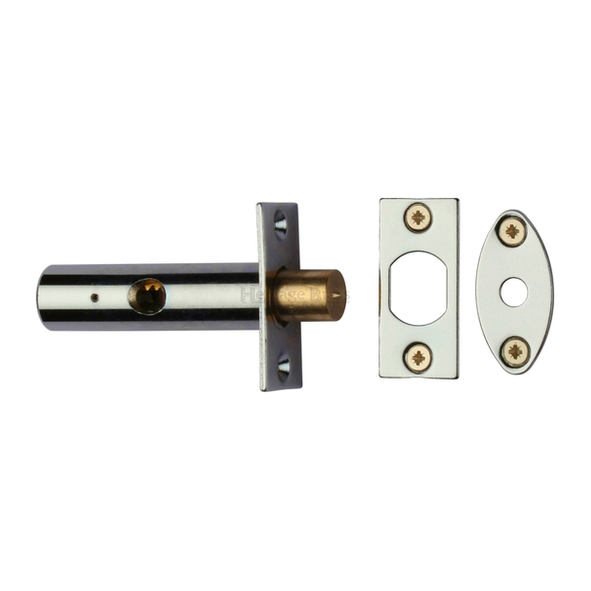 RB7-PNF  Polished Nickel  Heritage Brass Door Security Bolts
