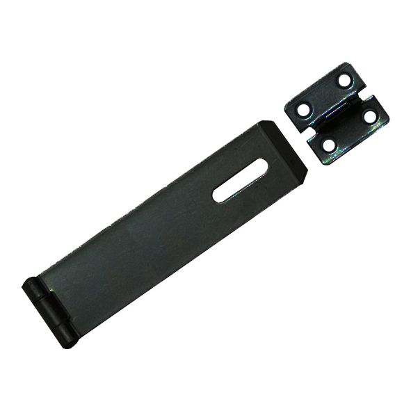 617-150-BL  150 x 38mm  Black  Medium Pattern Safety Hasp & Staple