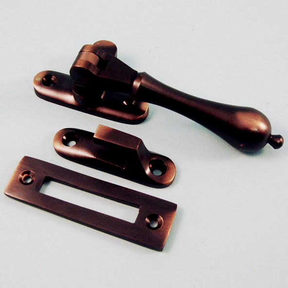 THD174/AC  Antique Copper  Tear Drop Casement Fastener