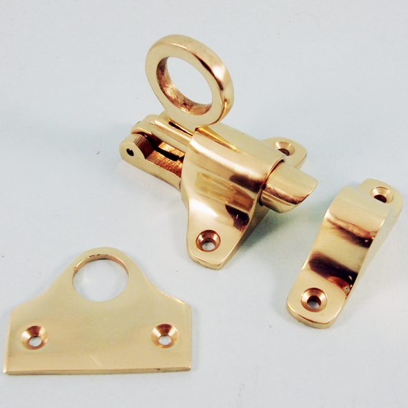 THD236/PB  Polished Brass  Traditional Fanlight Catch